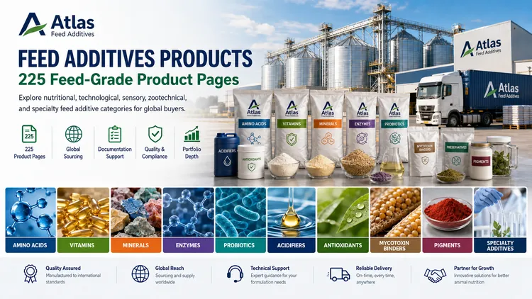 Feed additives portfolio visual